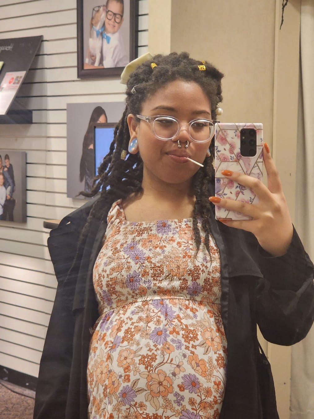 Angeon while pregnant