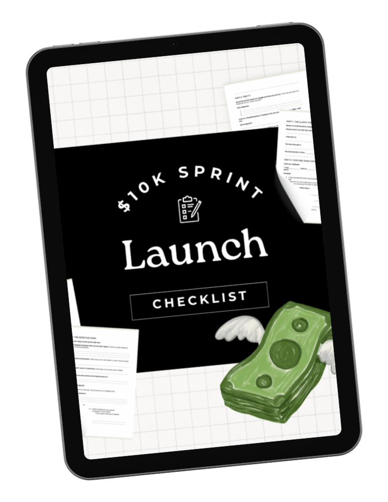 10K Launch Checklist